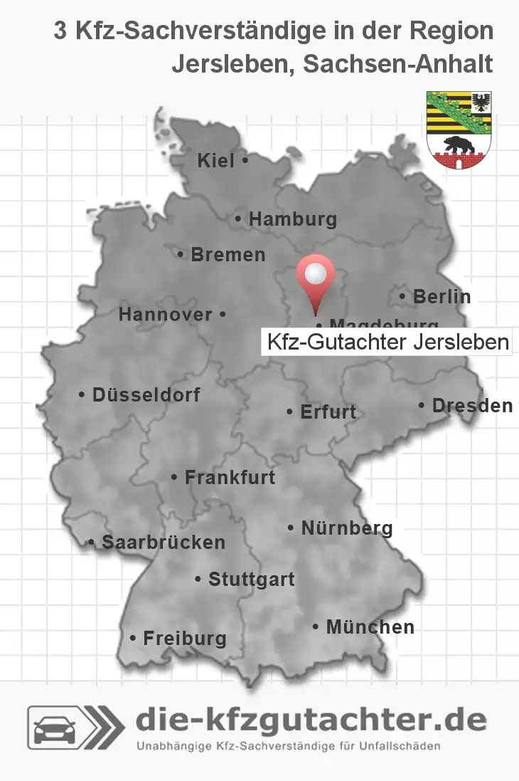 Sachverständiger Kfz-Gutachter Jersleben