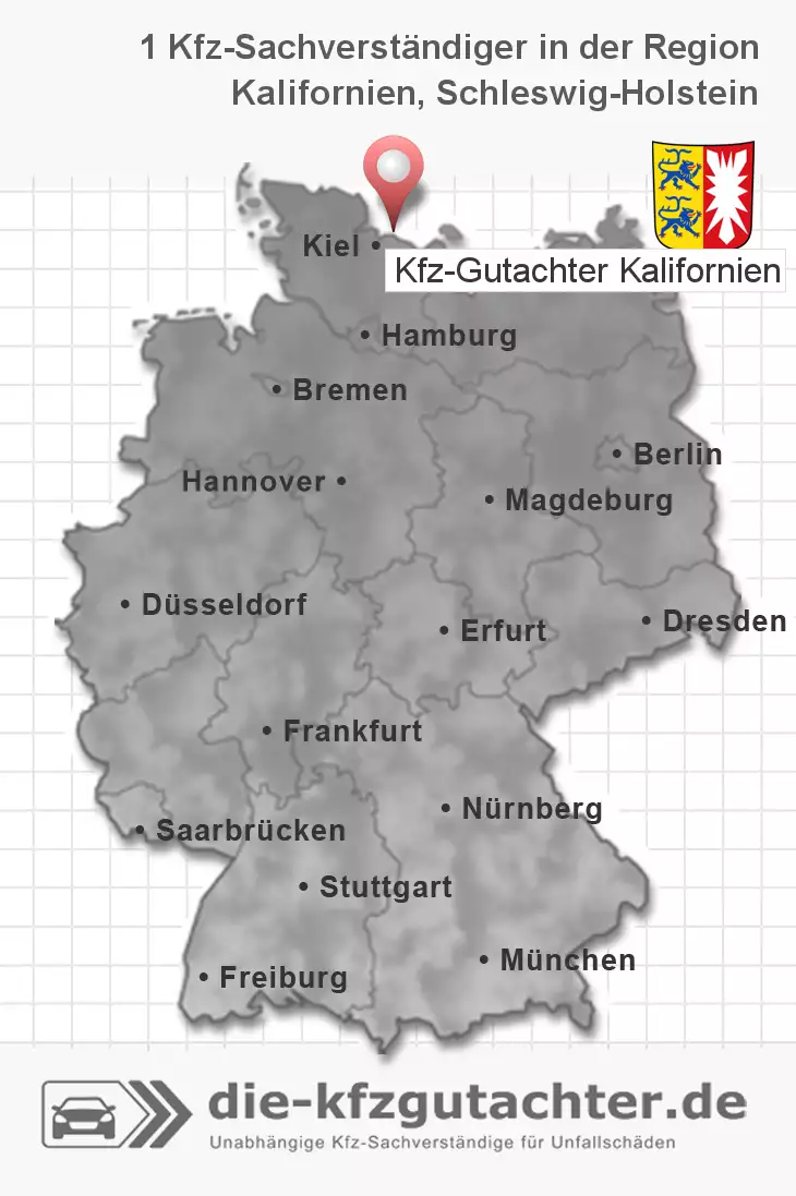 Sachverständiger Kfz-Gutachter Kalifornien