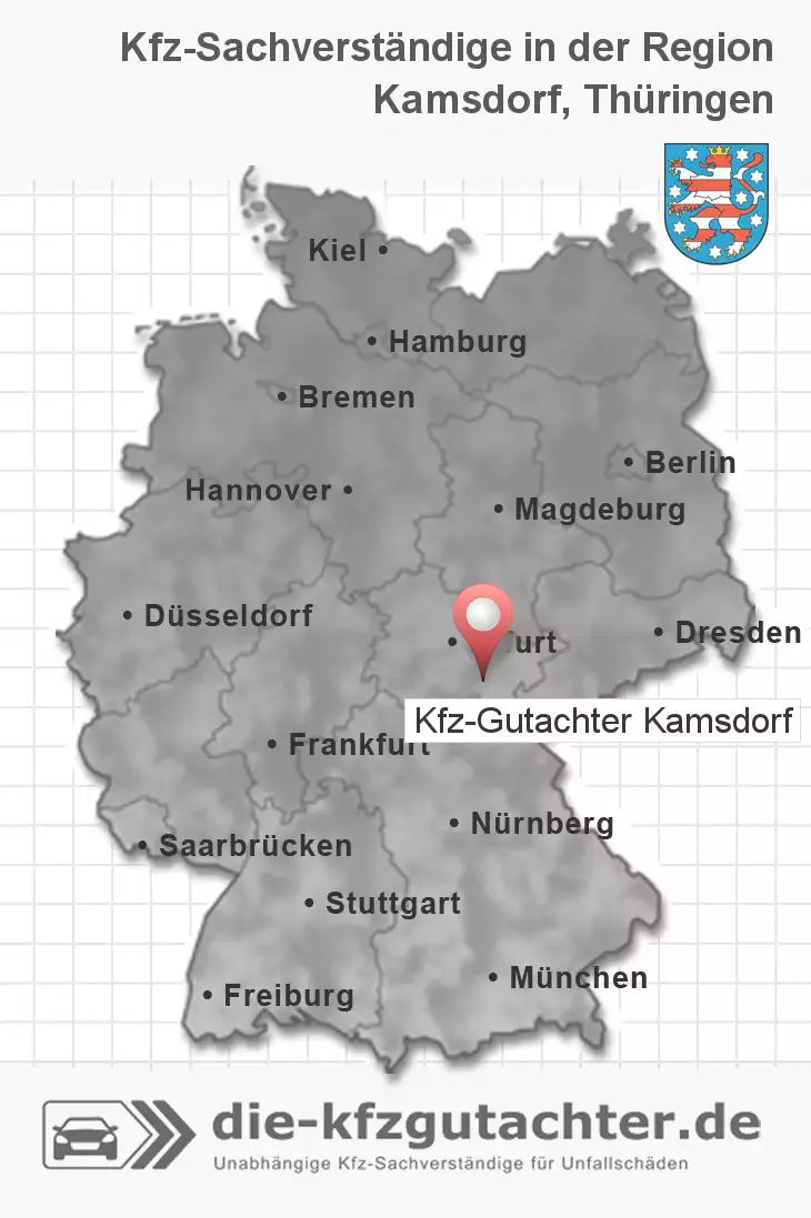 Sachverständiger Kfz-Gutachter Kamsdorf