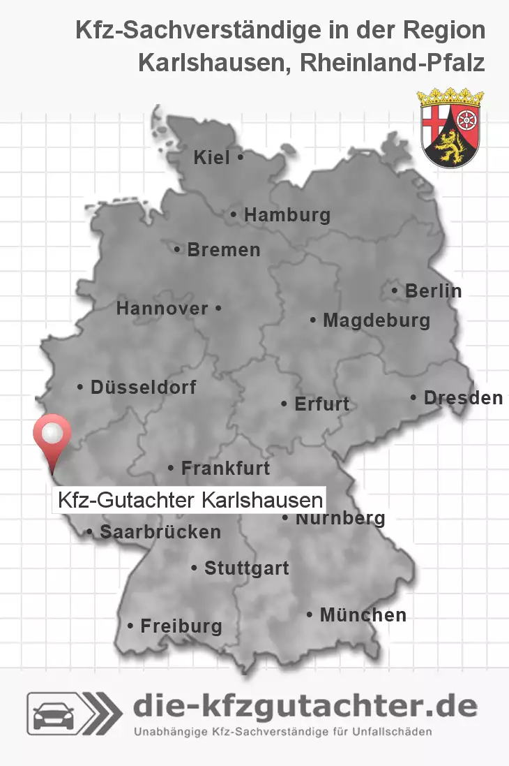 Sachverständiger Kfz-Gutachter Karlshausen