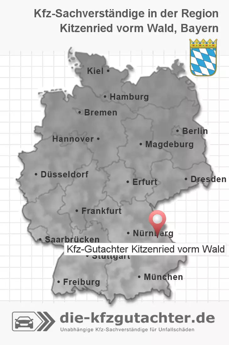 Sachverständiger Kfz-Gutachter Kitzenried vorm Wald