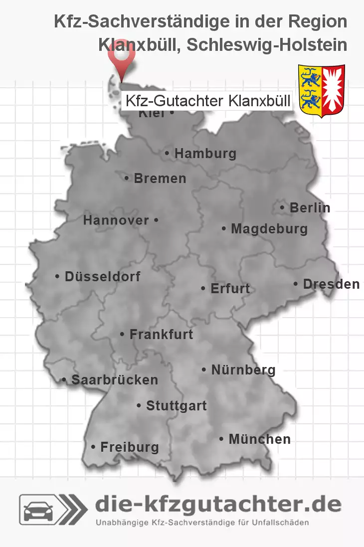 Sachverständiger Kfz-Gutachter Klanxbüll