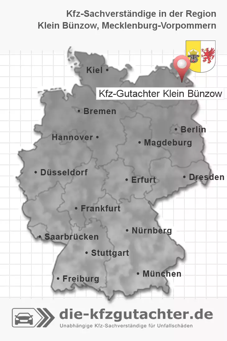 Sachverständiger Kfz-Gutachter Klein Bünzow