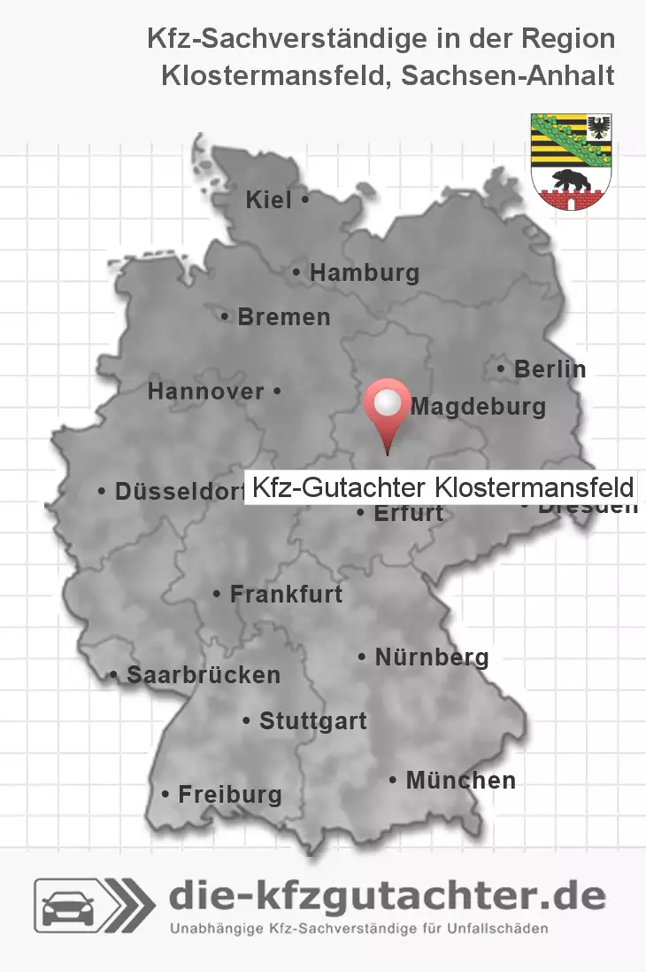 Sachverständiger Kfz-Gutachter Klostermansfeld