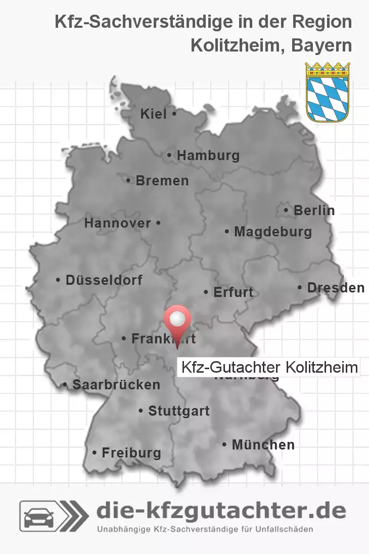 Sachverständiger Kfz-Gutachter Kolitzheim