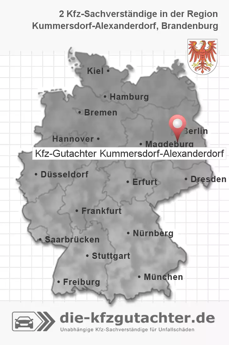 Sachverständiger Kfz-Gutachter Kummersdorf-Alexanderdorf