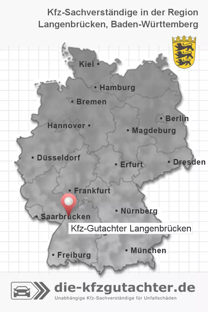Sachverständiger Kfz-Gutachter Langenbrücken
