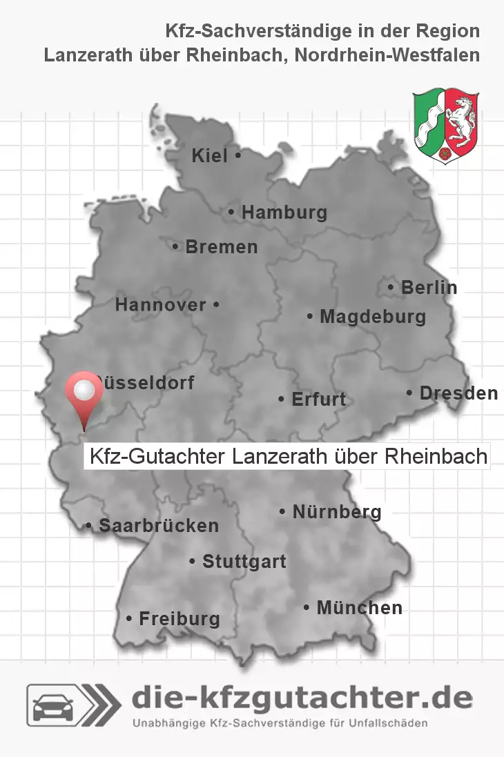 Sachverständiger Kfz-Gutachter Lanzerath über Rheinbach