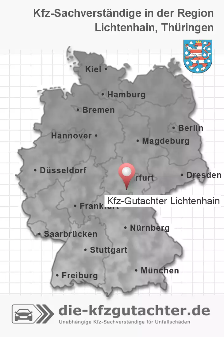 Sachverständiger Kfz-Gutachter Lichtenhain