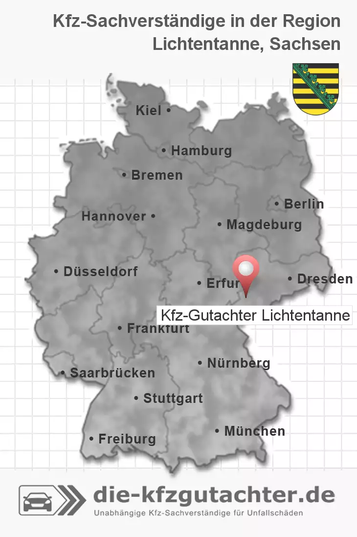 Sachverständiger Kfz-Gutachter Lichtentanne