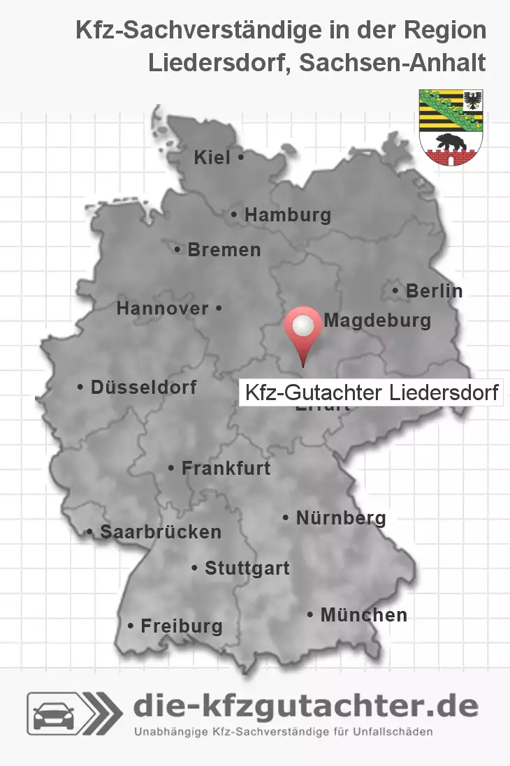 Sachverständiger Kfz-Gutachter Liedersdorf
