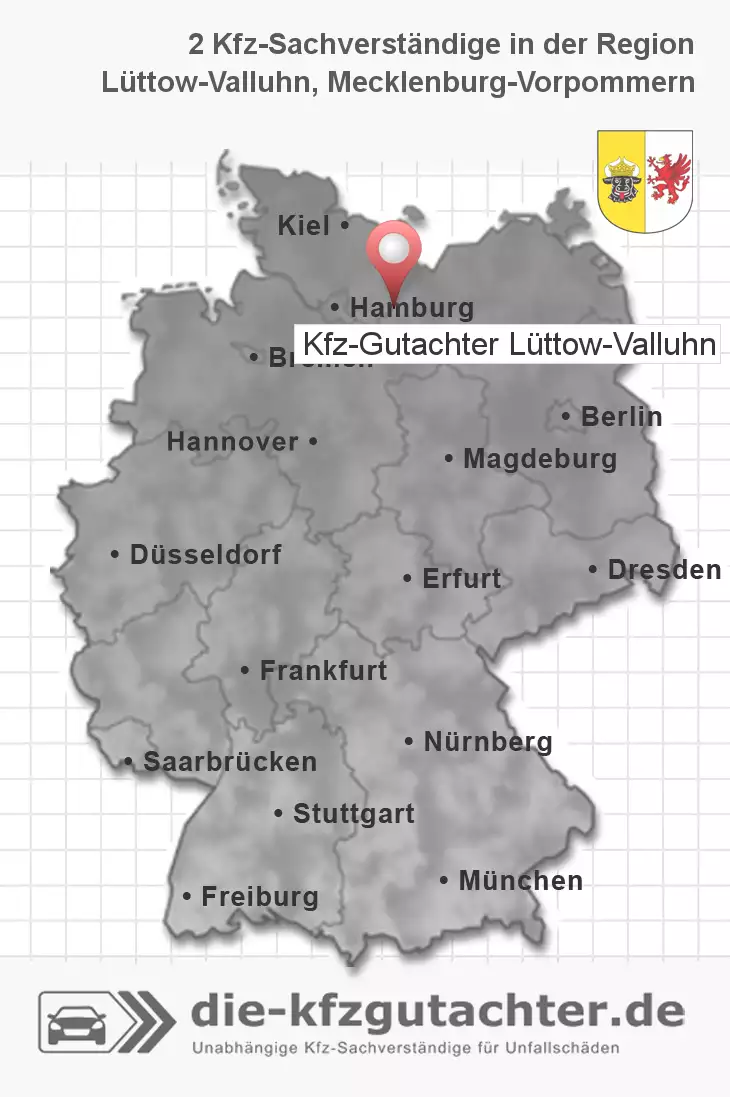 Sachverständiger Kfz-Gutachter Lüttow-Valluhn