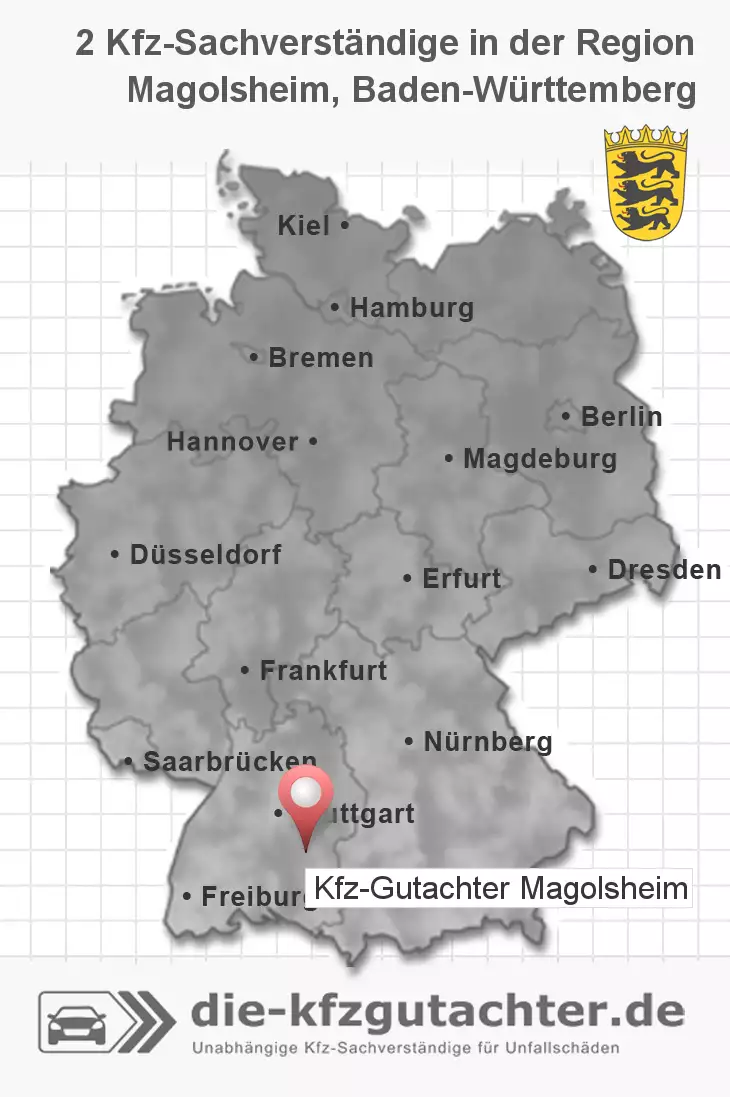 Sachverständiger Kfz-Gutachter Magolsheim