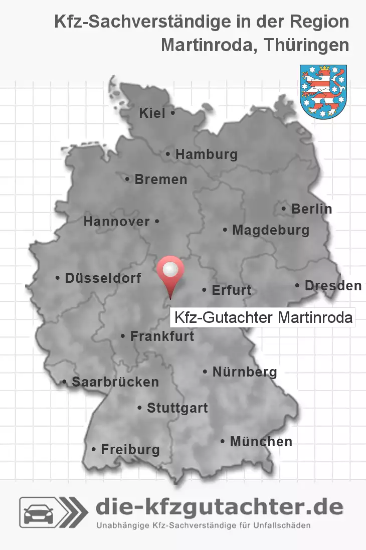 Sachverständiger Kfz-Gutachter Martinroda