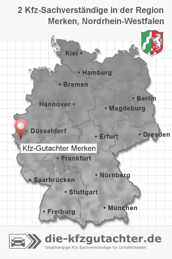 Sachverständiger Kfz-Gutachter Merken