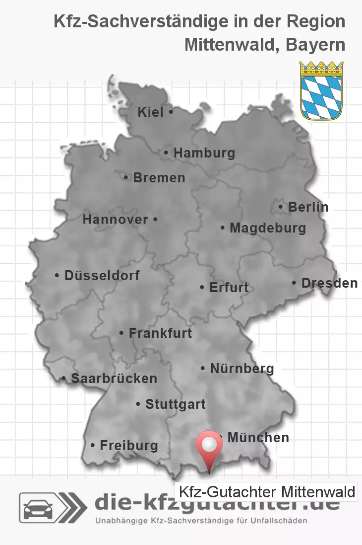 Sachverständiger Kfz-Gutachter Mittenwald