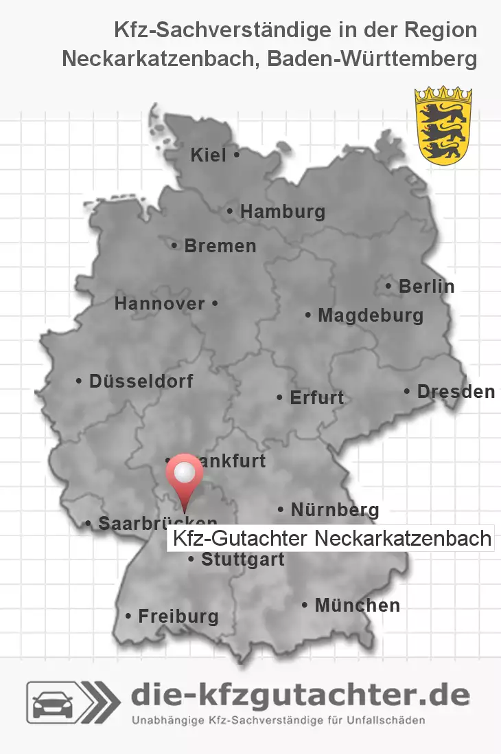 Sachverständiger Kfz-Gutachter Neckarkatzenbach