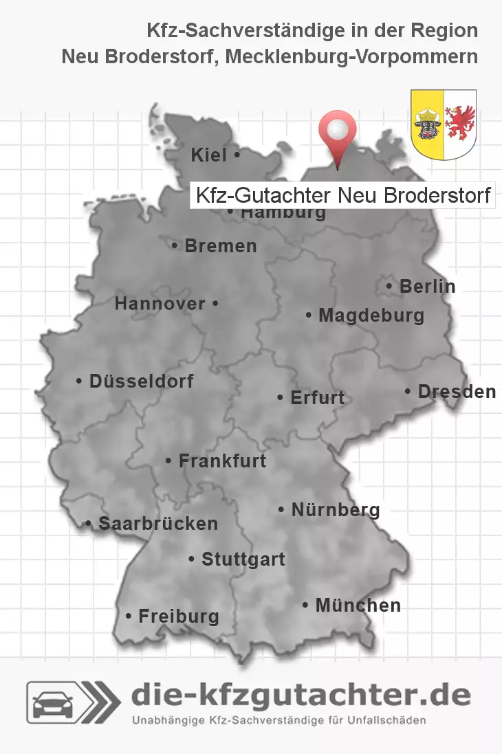 Sachverständiger Kfz-Gutachter Neu Broderstorf