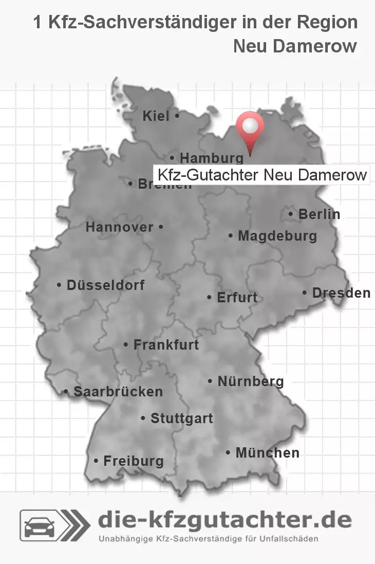 Sachverständiger Kfz-Gutachter Neu Damerow