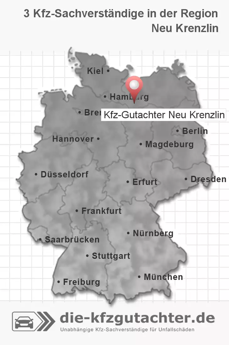Sachverständiger Kfz-Gutachter Neu Krenzlin