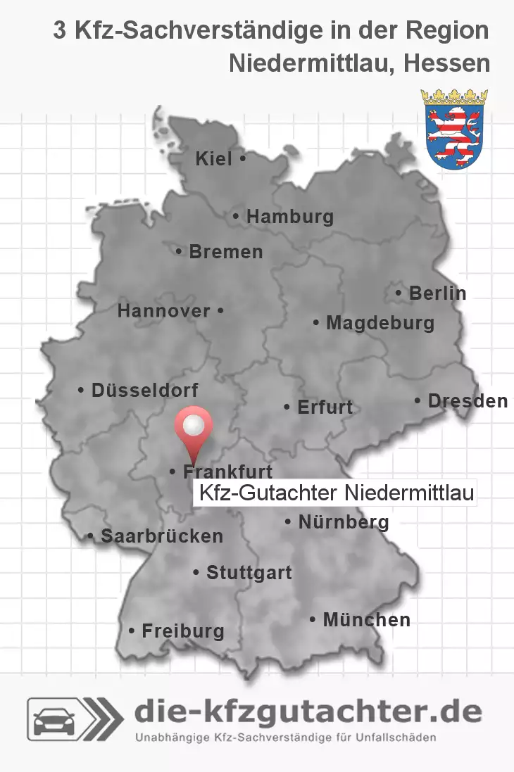 Sachverständiger Kfz-Gutachter Niedermittlau