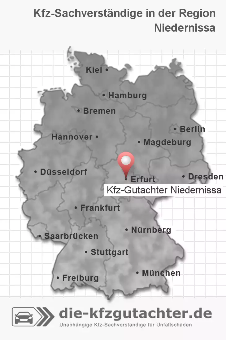 Sachverständiger Kfz-Gutachter Niedernissa