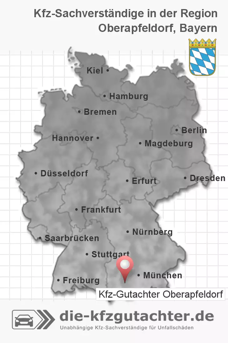 Sachverständiger Kfz-Gutachter Oberapfeldorf
