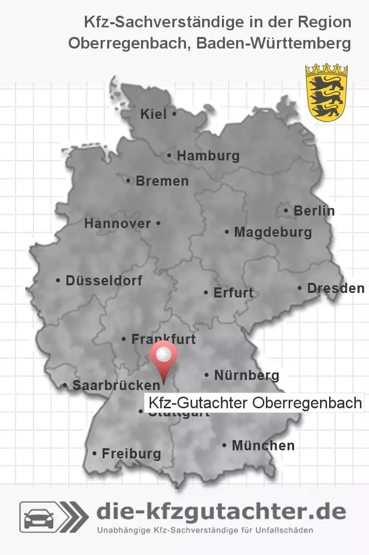 Sachverständiger Kfz-Gutachter Oberregenbach