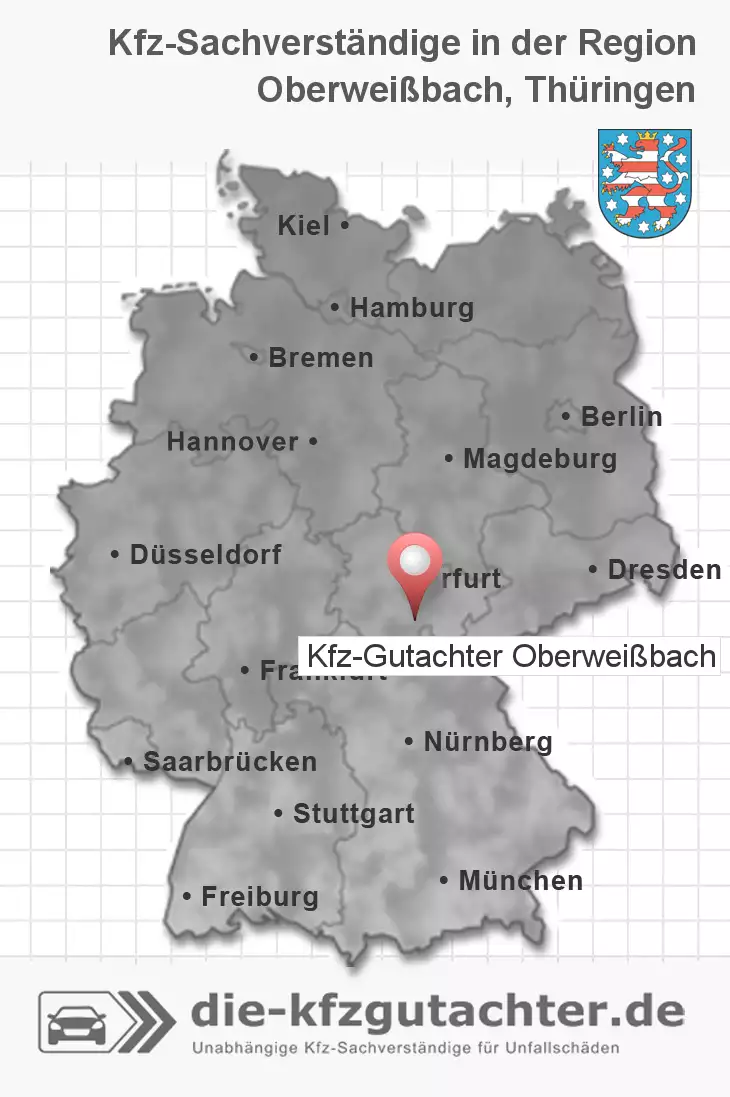 Sachverständiger Kfz-Gutachter Oberweißbach