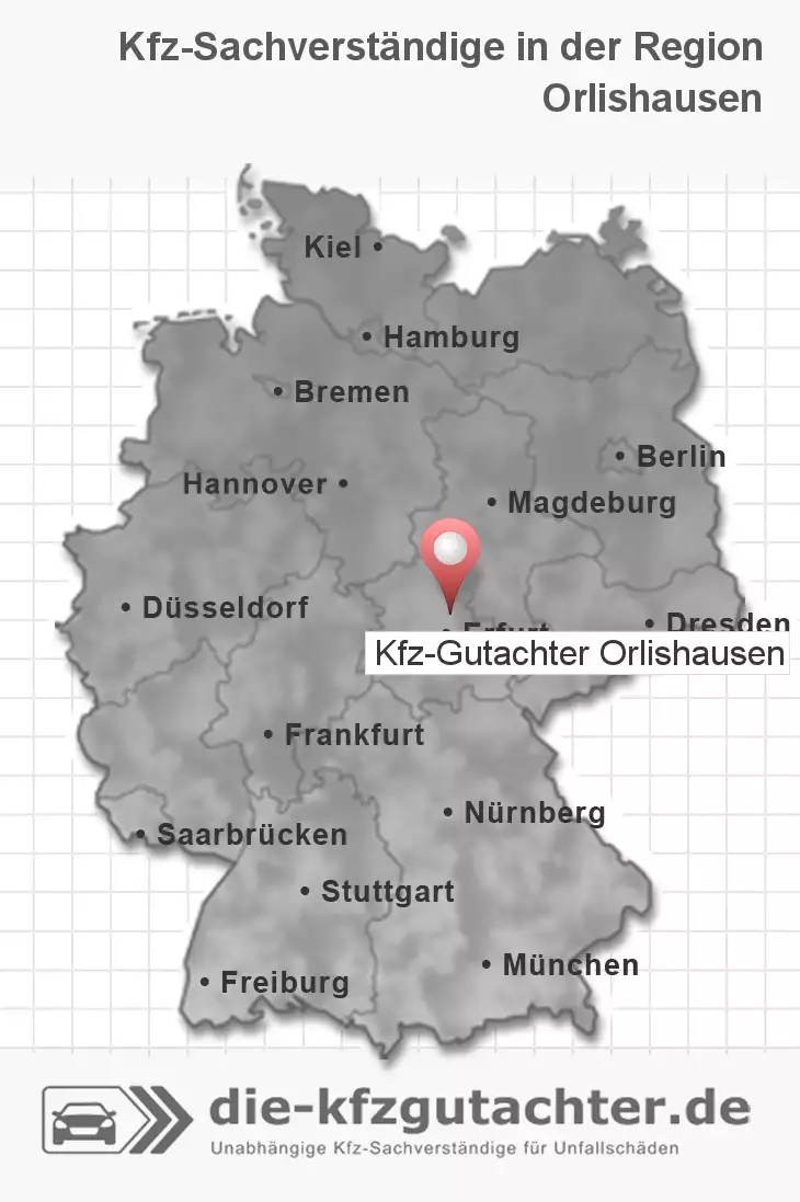 Sachverständiger Kfz-Gutachter Orlishausen