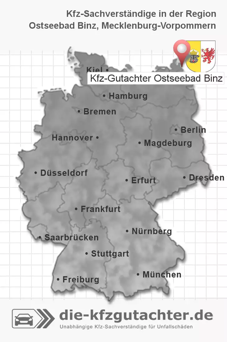 Sachverständiger Kfz-Gutachter Ostseebad Binz