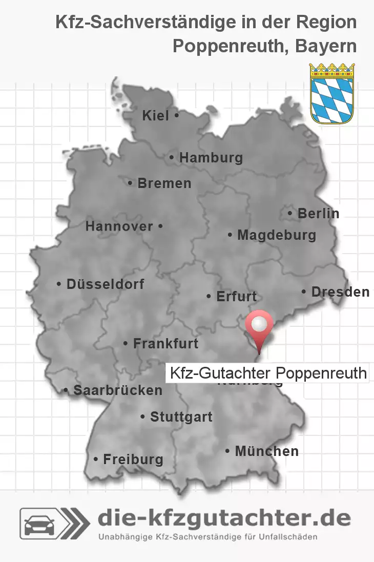 Sachverständiger Kfz-Gutachter Poppenreuth