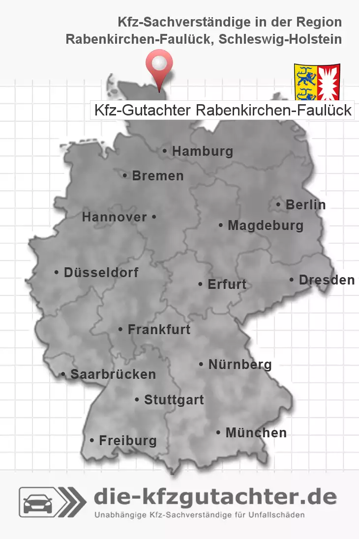 Sachverständiger Kfz-Gutachter Rabenkirchen-Faulück