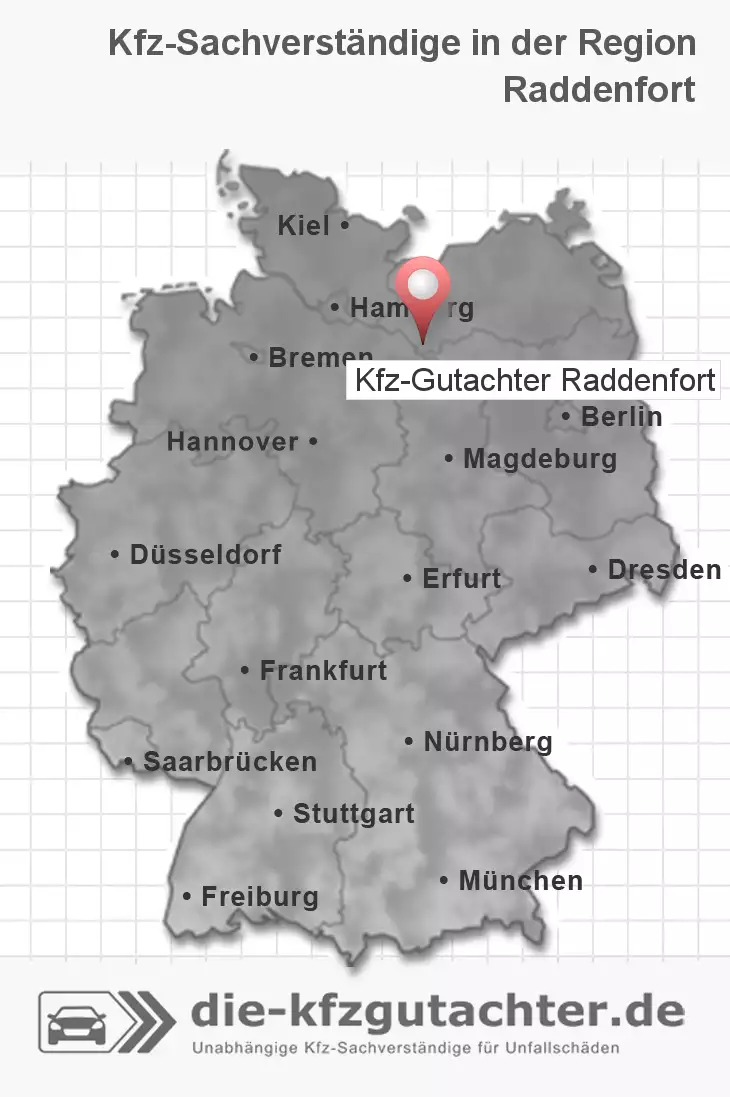 Sachverständiger Kfz-Gutachter Raddenfort
