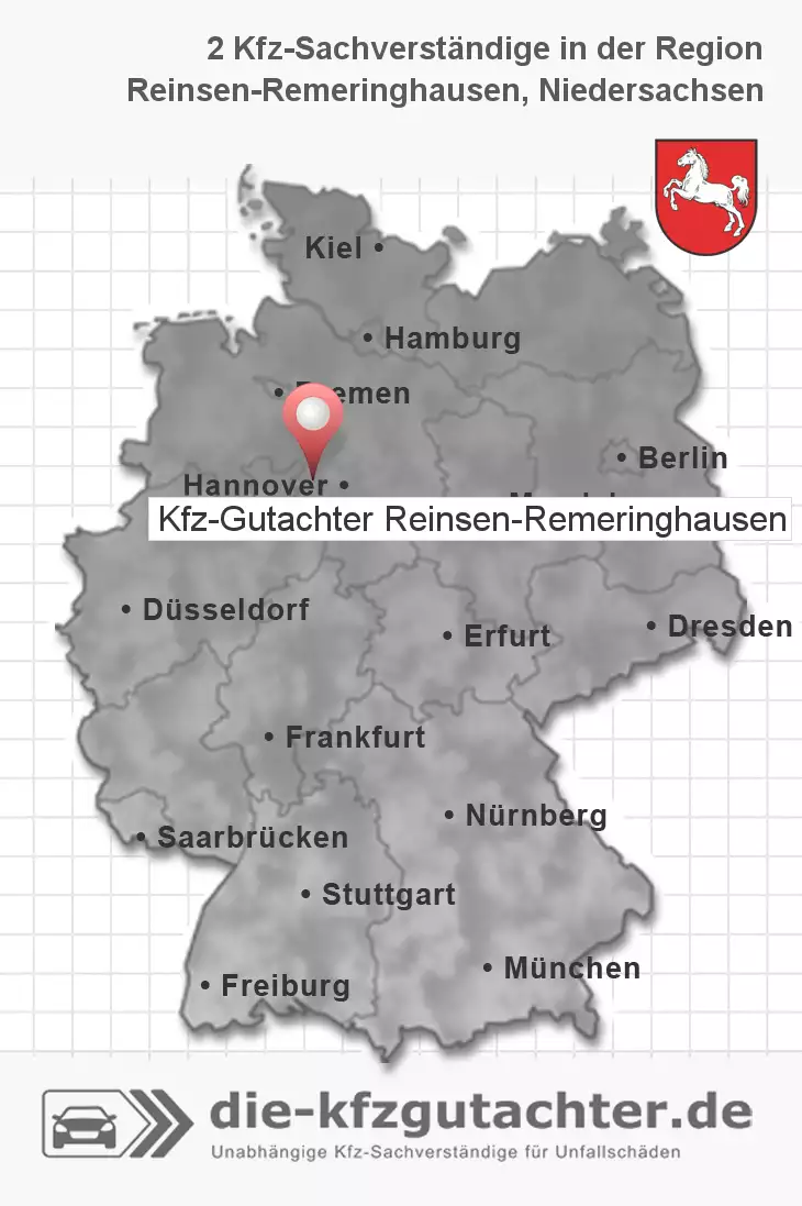 Sachverständiger Kfz-Gutachter Reinsen-Remeringhausen