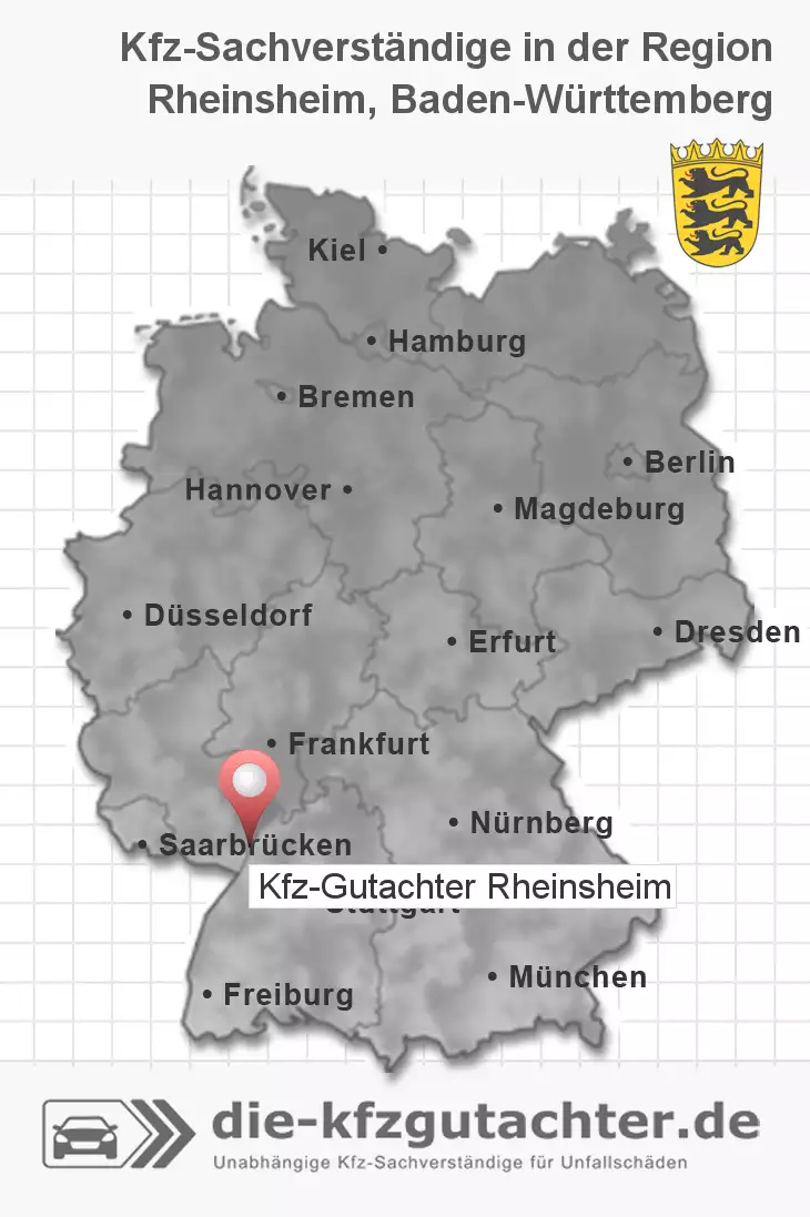 Sachverständiger Kfz-Gutachter Rheinsheim