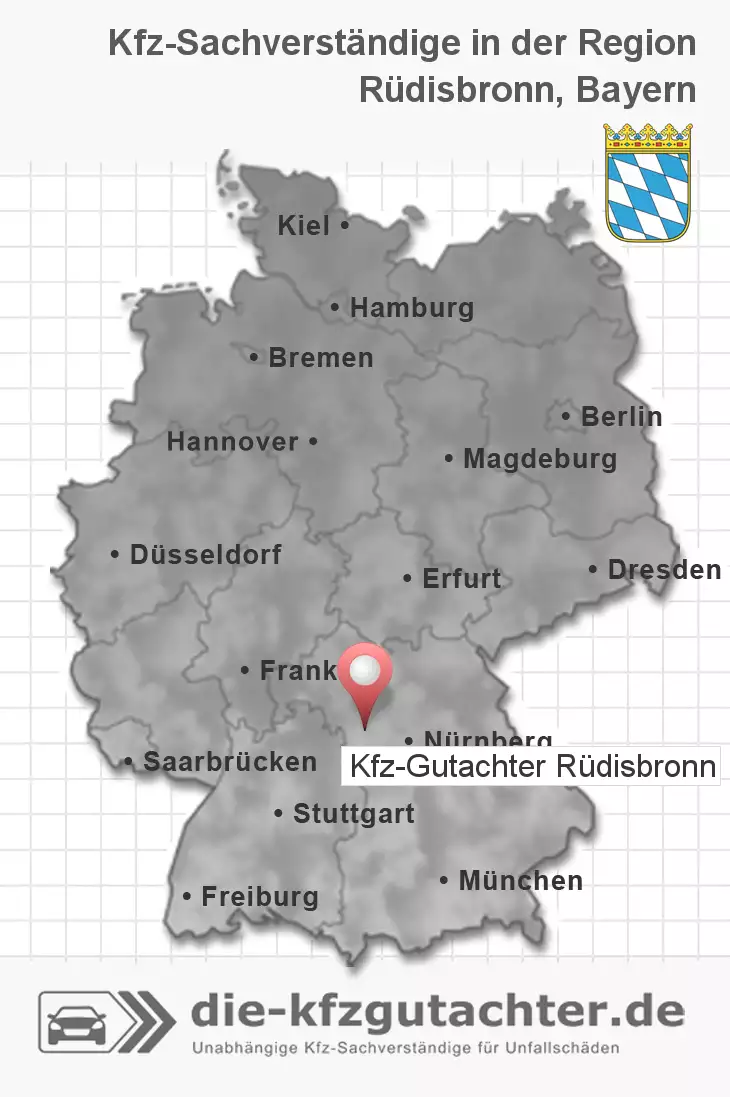 Sachverständiger Kfz-Gutachter Rüdisbronn