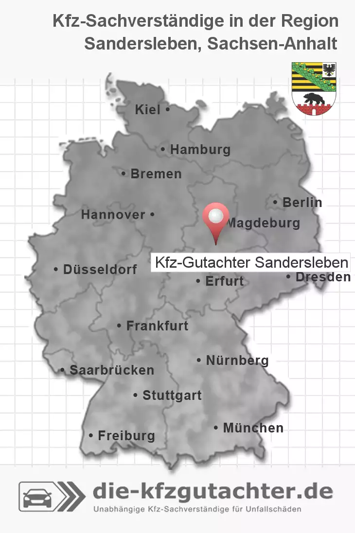 Sachverständiger Kfz-Gutachter Sandersleben