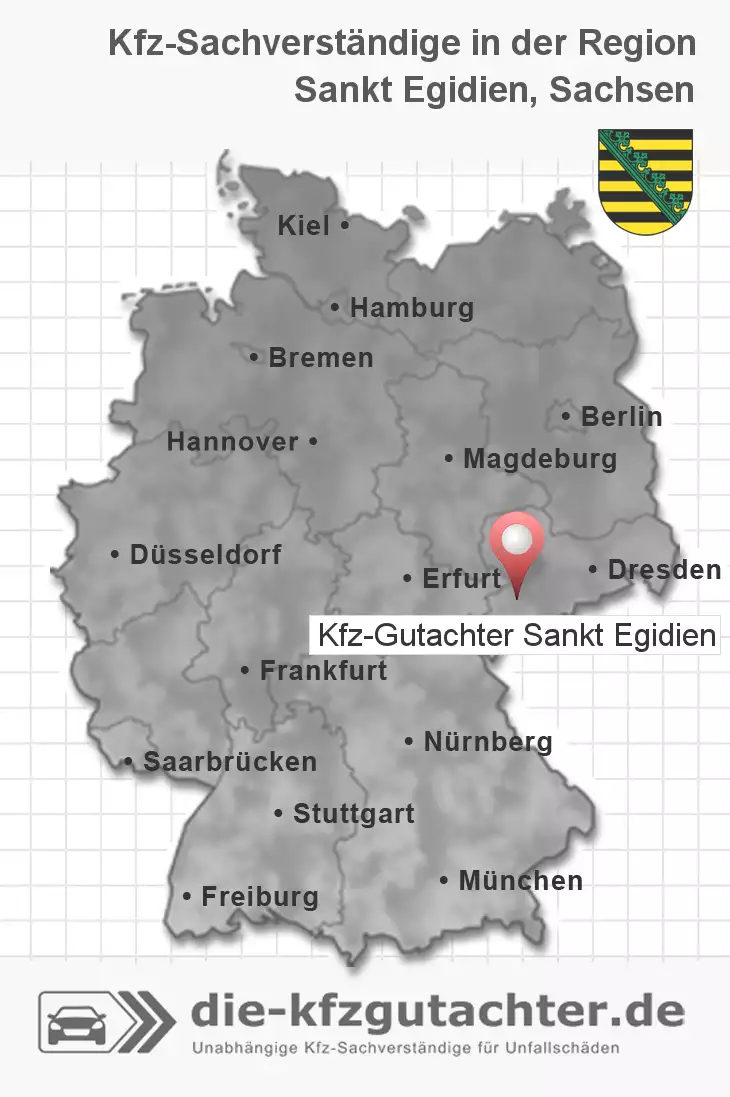 Sachverständiger Kfz-Gutachter Sankt Egidien