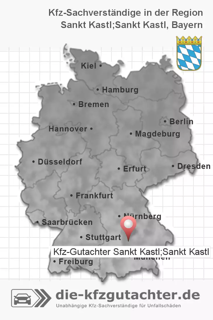 Sachverständiger Kfz-Gutachter Sankt Kastl;Sankt Kastl