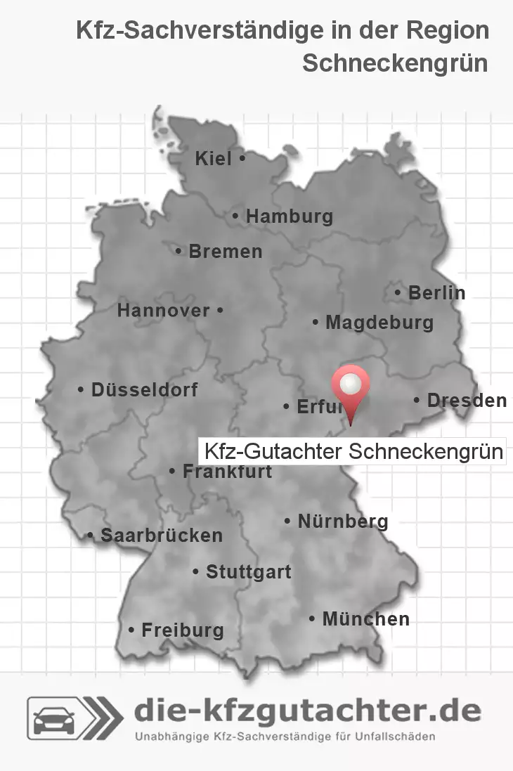 Sachverständiger Kfz-Gutachter Schneckengr&uuml;n