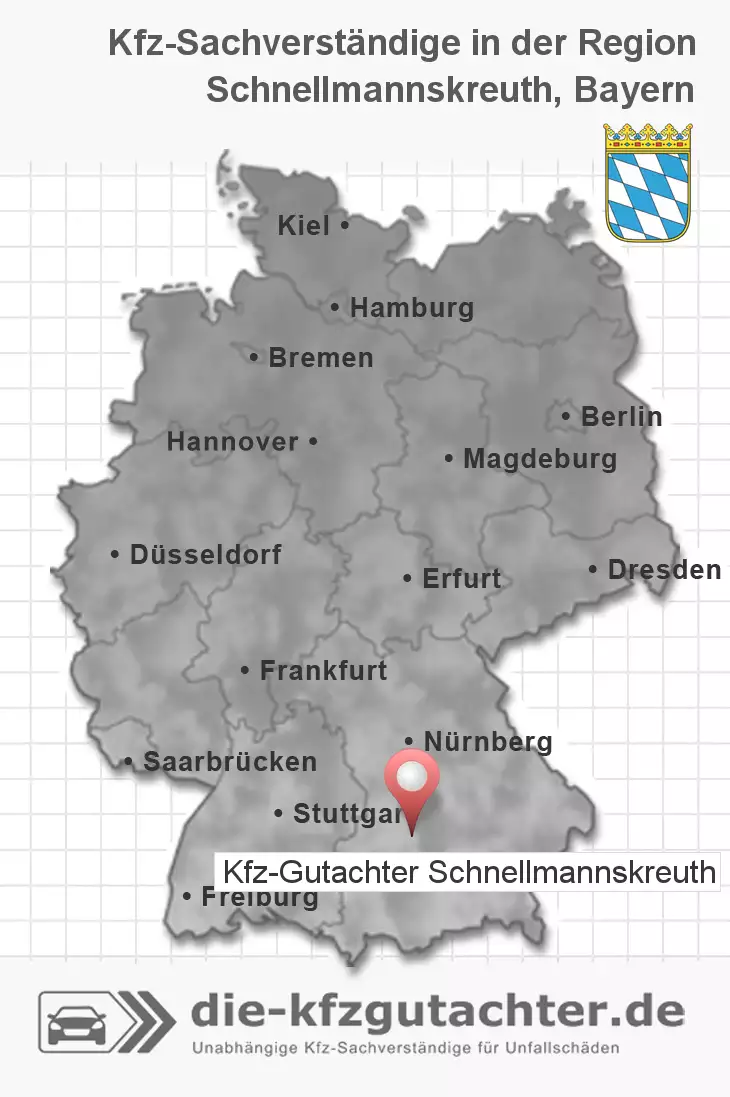 Sachverständiger Kfz-Gutachter Schnellmannskreuth