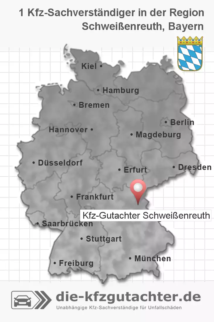 Sachverständiger Kfz-Gutachter Schweißenreuth