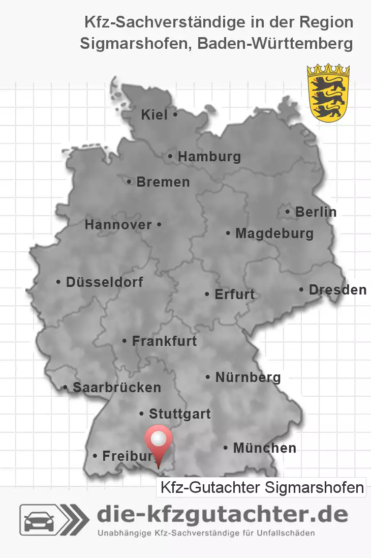Sachverständiger Kfz-Gutachter Sigmarshofen
