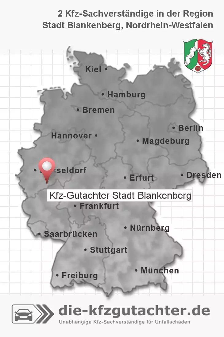 Sachverständiger Kfz-Gutachter Stadt Blankenberg