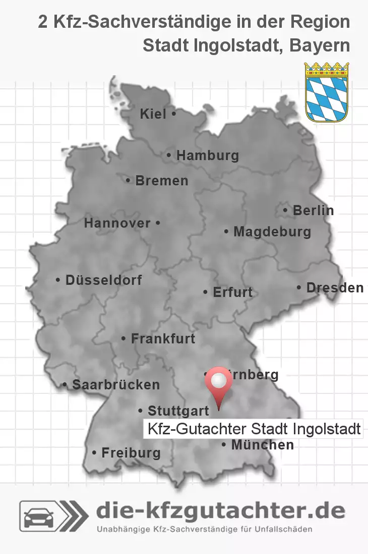 Sachverständiger Kfz-Gutachter Stadt Ingolstadt