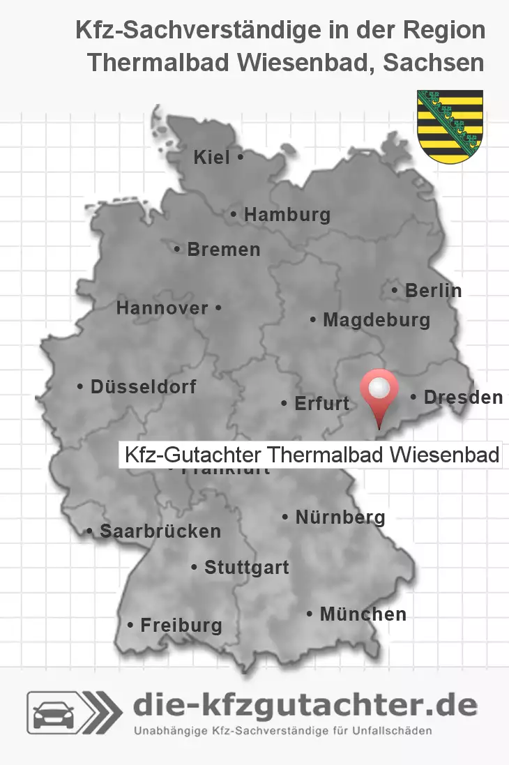 Sachverständiger Kfz-Gutachter Thermalbad Wiesenbad