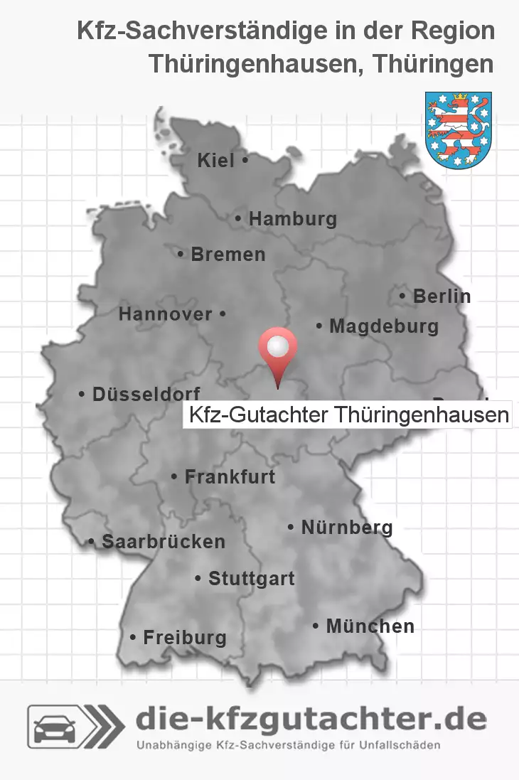 Sachverständiger Kfz-Gutachter Thüringenhausen