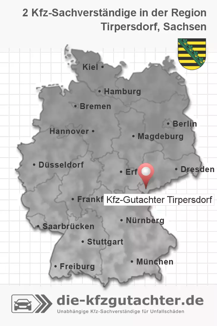 Sachverständiger Kfz-Gutachter Tirpersdorf