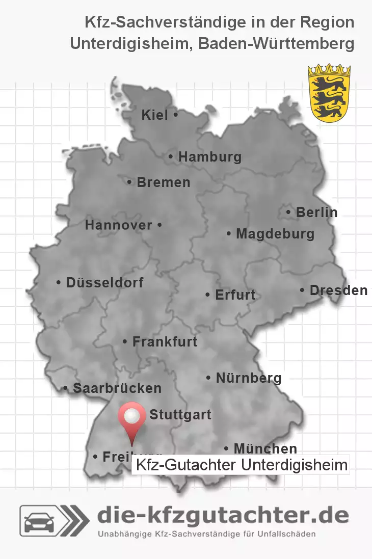 Sachverständiger Kfz-Gutachter Unterdigisheim